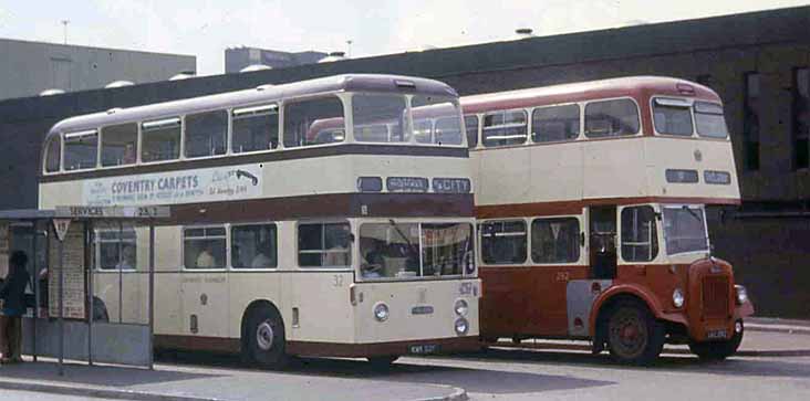 Coventry Daimler Fleetline ECW 32 & CVG6 MCW 282